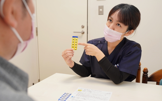 13:00 入院患者の服薬指導